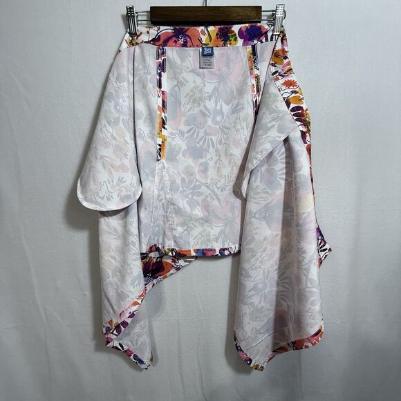 RipSkirt Hook & Loop Hawaiian Floral Bloom Wrap Around Skirt Women's XL Beachy - Picture 9 of 10